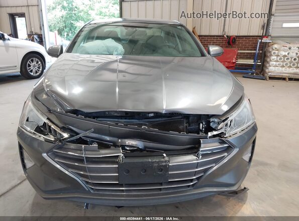5NPD84LF4KH432016 2019 HYUNDAI ELANTRA Gray Vista del cuadro de instrumentos