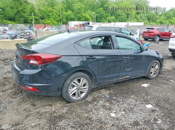 5NPD84LF4KH443954 2019 HYUNDAI ELANTRA Black უკანა მარჯვენა