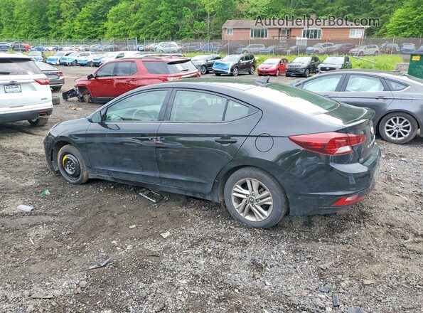 5NPD84LF4KH443954 2019 HYUNDAI ELANTRA Black უკანა მარცხენა