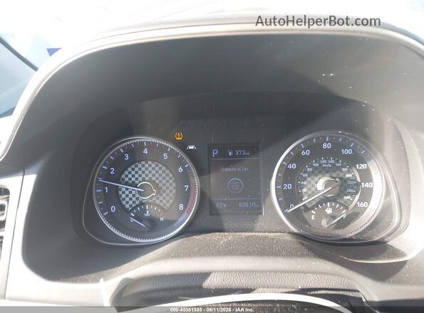 5NPD84LF4KH453884 2019 HYUNDAI ELANTRA Blue Widok z przodu