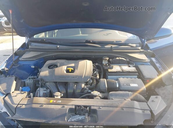 5NPD84LF4KH453884 2019 HYUNDAI ELANTRA Blue Widok naklejki z numerem VIN