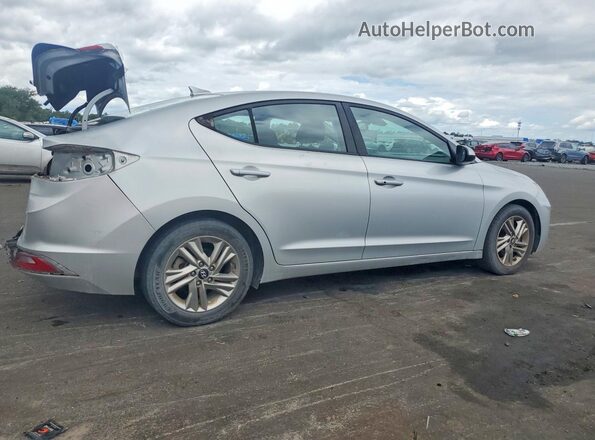 5NPD84LF4KH461158 2019 HYUNDAI ELANTRA Silver Հետևի աջ