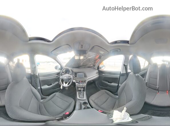 5NPD84LF4KH461158 2019 HYUNDAI ELANTRA Silver Սալոնի 360 աստիճան տեսք