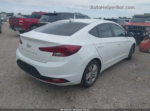 5NPD84LF4KH467929 2019 HYUNDAI ELANTRA White Հետևի աջ