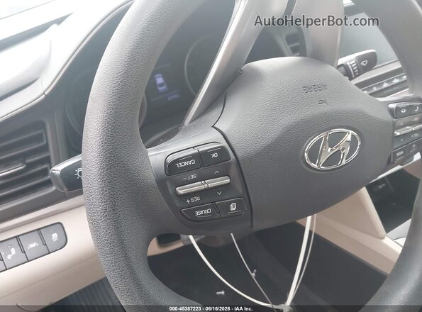 5NPD84LF4KH467929 2019 HYUNDAI ELANTRA White Հետևի նստատեղերի տեսք