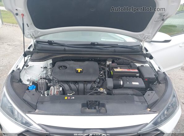 5NPD84LF4KH467929 2019 HYUNDAI ELANTRA White Հետևի տեսք