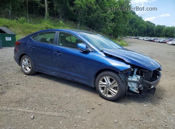 5NPD84LF4KH476467 2019 HYUNDAI ELANTRA Синий 