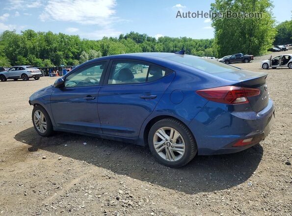 5NPD84LF4KH476467 2019 HYUNDAI ELANTRA Синий 