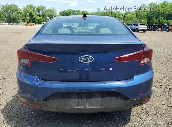 5NPD84LF4KH476467 2019 HYUNDAI ELANTRA Синий 