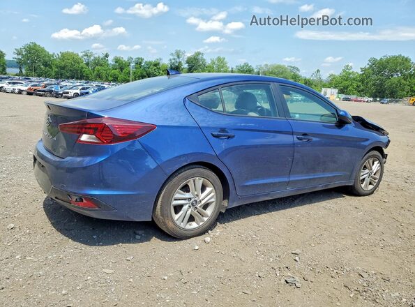 5NPD84LF4KH476467 2019 HYUNDAI ELANTRA Синий 