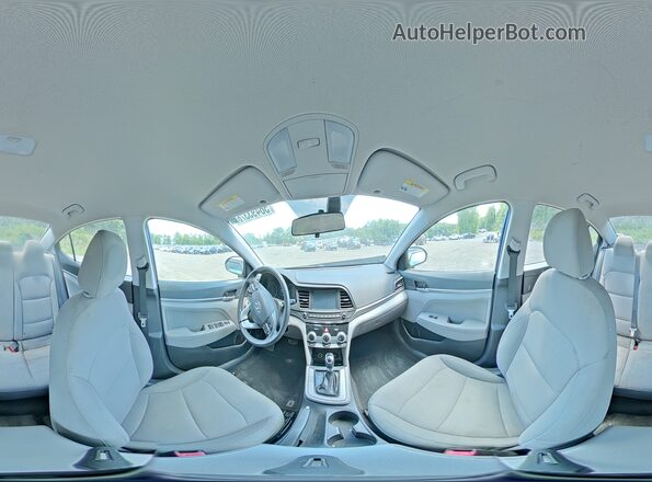 5NPD84LF4KH476467 2019 HYUNDAI ELANTRA Синий 