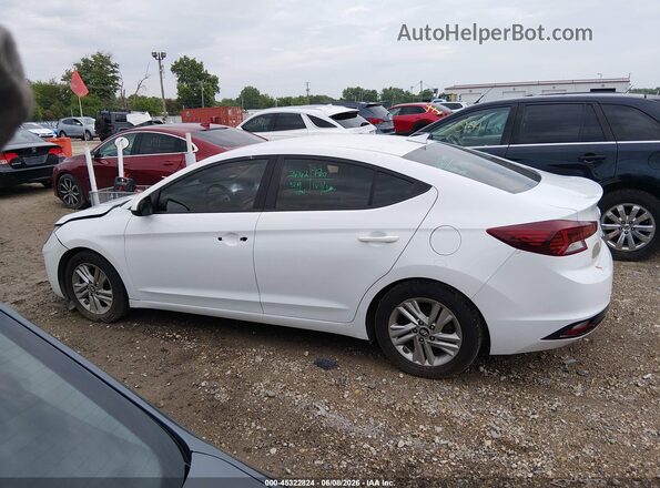 5NPD84LF4KH481877 2019 HYUNDAI ELANTRA Белый Панорамный вид салона 360°