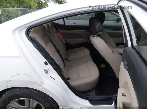 5NPD84LF4KH481877 2019 HYUNDAI ELANTRA Белый Вид наклейки с VIN-кодом