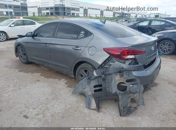 5NPD84LF4LH506357 2020 HYUNDAI ELANTRA Gray Tył lewy