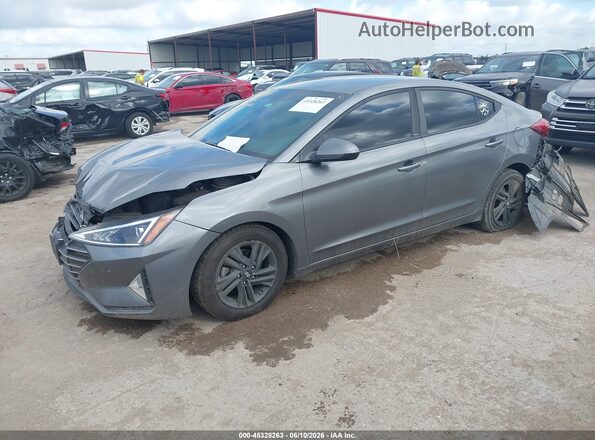5NPD84LF4LH506357 2020 HYUNDAI ELANTRA Gray Przód lewy