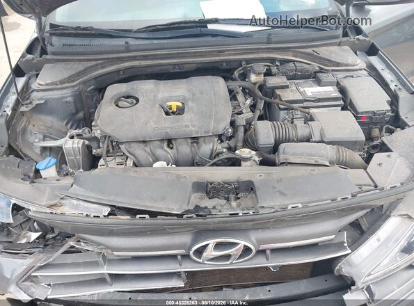 5NPD84LF4LH506357 2020 HYUNDAI ELANTRA Gray Widok z tyłu