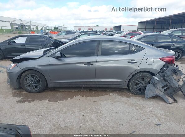 5NPD84LF4LH506357 2020 HYUNDAI ELANTRA Gray Widok wnętrza 360 stopni