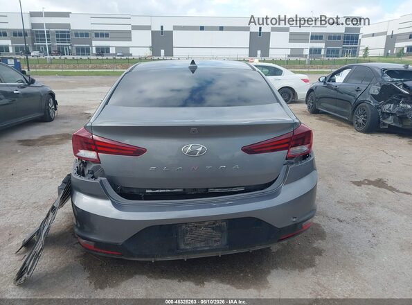 5NPD84LF4LH506357 2020 HYUNDAI ELANTRA Gray 