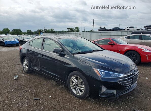 5NPD84LF4LH521232 2020 HYUNDAI ELANTRA Black Delantero derecho