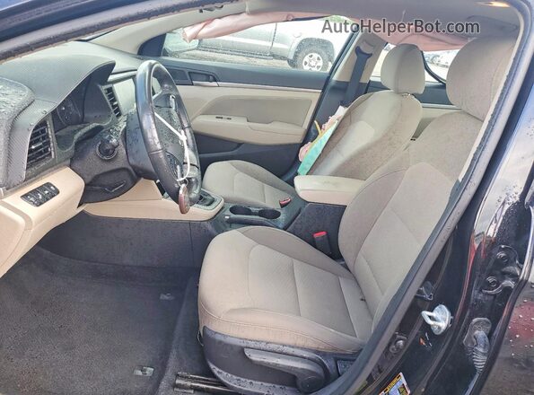 5NPD84LF4LH521232 2020 HYUNDAI ELANTRA Black Vista interior delantera