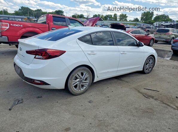5NPD84LF4LH537009 2020 HYUNDAI ELANTRA Белый Задняя правая четверть