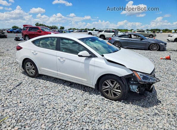 5NPD84LF4LH545143 2020 HYUNDAI ELANTRA White Delantero derecho