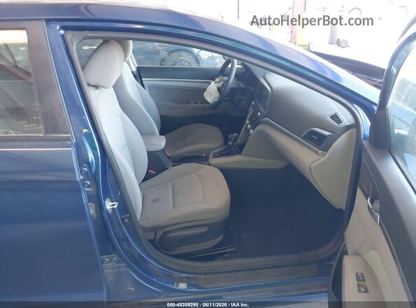 5NPD84LF4LH560161 2020 HYUNDAI ELANTRA Blue Սալոնի դիմացի տեսք