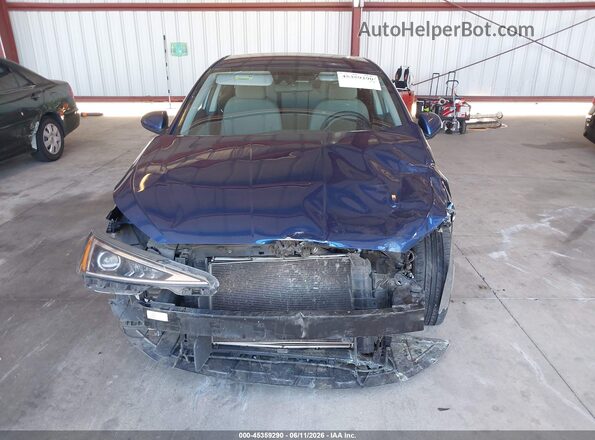 5NPD84LF4LH560161 2020 HYUNDAI ELANTRA Blue Սալոնի հետևի տեսք