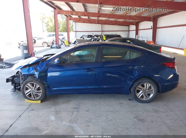 5NPD84LF4LH560161 2020 HYUNDAI ELANTRA Blue 