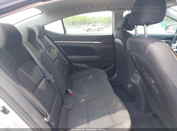 5NPD84LF4LH565490 2020 HYUNDAI ELANTRA Silver VIN კოდის სტიკერის ხედი