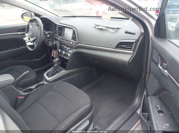 5NPD84LF4LH565490 2020 HYUNDAI ELANTRA Silver წინა სალონის ხედი