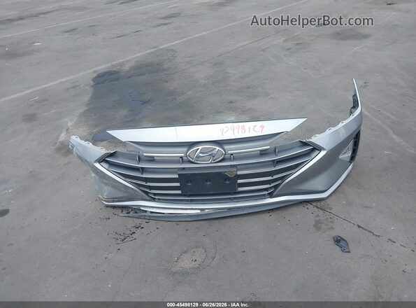 5NPD84LF4LH565490 2020 HYUNDAI ELANTRA Silver ხელსაწყოთა პანელის ხედი