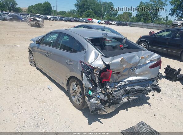 5NPD84LF4LH565554 2020 HYUNDAI ELANTRA Silver Հետևի ձախ