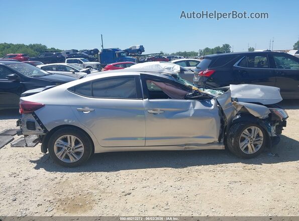 5NPD84LF4LH565554 2020 HYUNDAI ELANTRA Silver Սալոնի 360 աստիճան տեսք