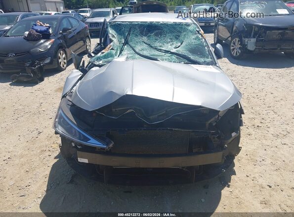 5NPD84LF4LH565554 2020 HYUNDAI ELANTRA Silver Սալոնի հետևի տեսք