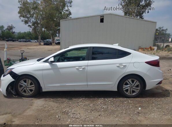 5NPD84LF4LH568356 2020 HYUNDAI ELANTRA White Widok wnętrza 360 stopni