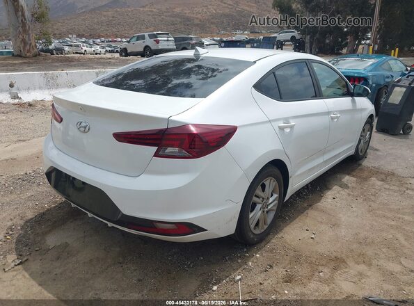 5NPD84LF4LH568356 2020 HYUNDAI ELANTRA White Tył prawy