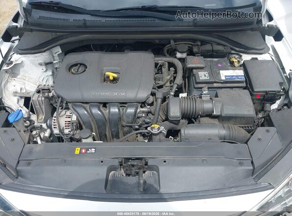 5NPD84LF4LH568356 2020 HYUNDAI ELANTRA White Widok z tyłu
