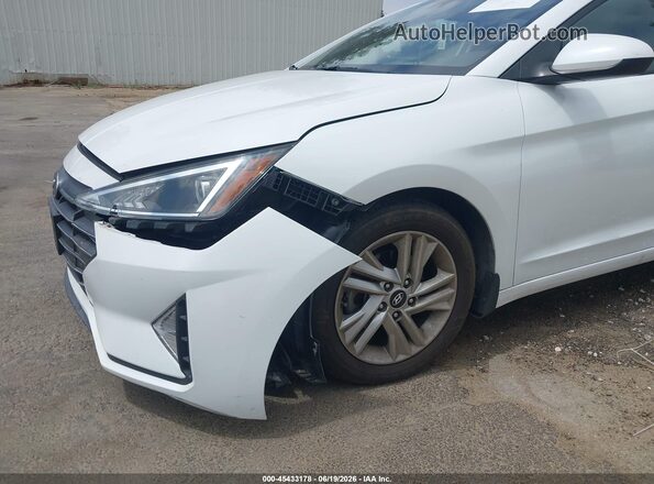 5NPD84LF4LH568356 2020 HYUNDAI ELANTRA White Widok z przodu