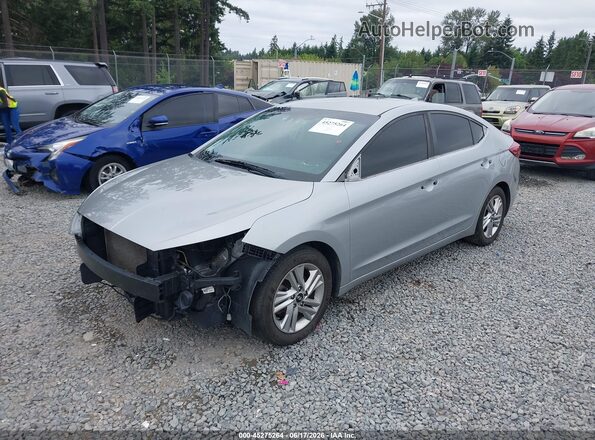 5NPD84LF4LH569457 2020 HYUNDAI ELANTRA Серый Передняя левая четверть
