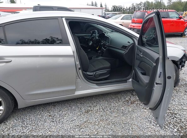 5NPD84LF4LH569457 2020 HYUNDAI ELANTRA Серый Вид салона спереди