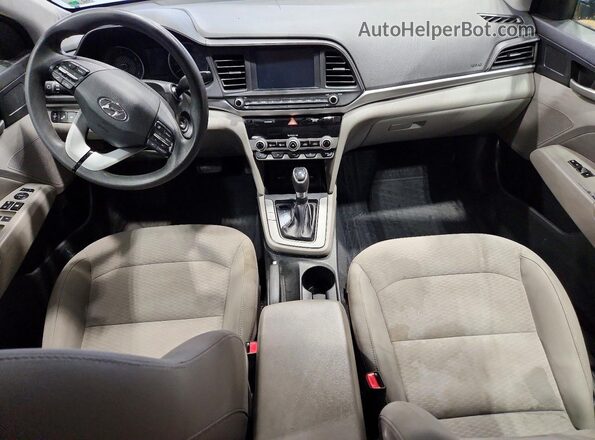 5NPD84LF4LH576408 2020 HYUNDAI ELANTRA Угольный 