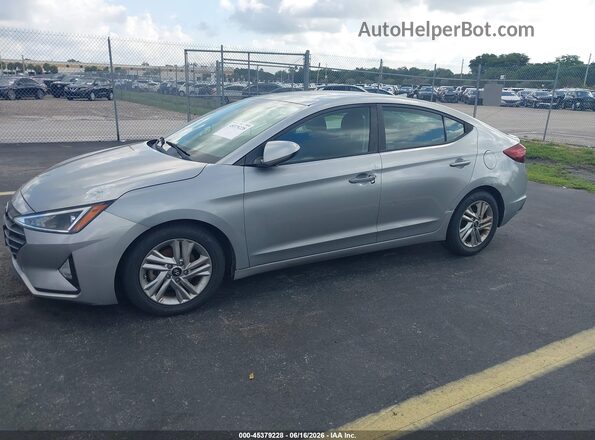 5NPD84LF4LH583391 2020 HYUNDAI ELANTRA Gray Front left