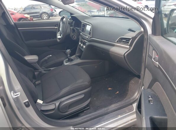 5NPD84LF4LH583391 2020 HYUNDAI ELANTRA Gray Front interior view
