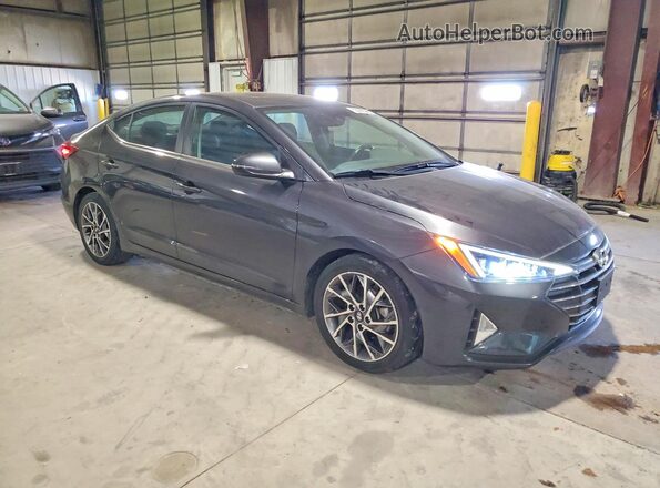 5NPD84LF4LH594696 2020 HYUNDAI ELANTRA Gray წინა მარჯვენა