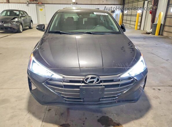 5NPD84LF4LH594696 2020 HYUNDAI ELANTRA Gray წინა ხედი