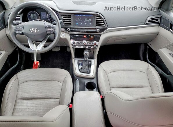 5NPD84LF4LH618298 2020 HYUNDAI ELANTRA Серый 