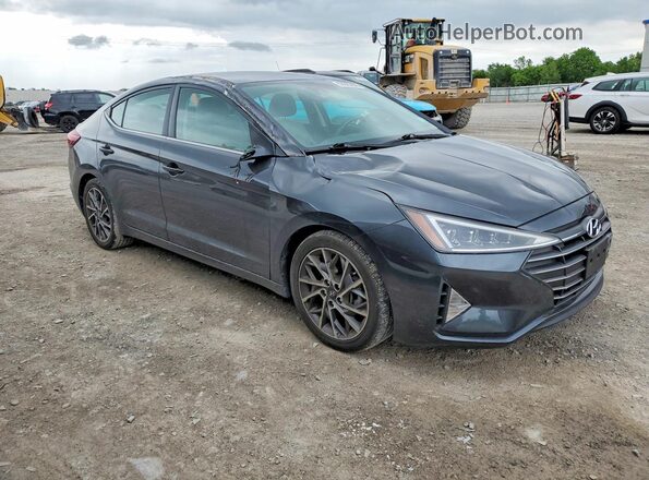 5NPD84LF4LH618298 2020 HYUNDAI ELANTRA Серый 