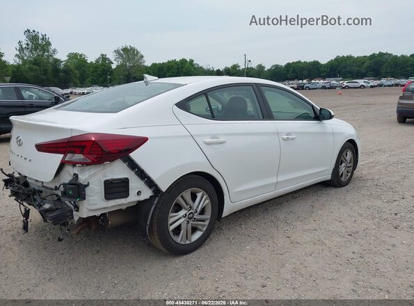 5NPD84LF4LH619337 2020 HYUNDAI ELANTRA Белый Задняя правая четверть