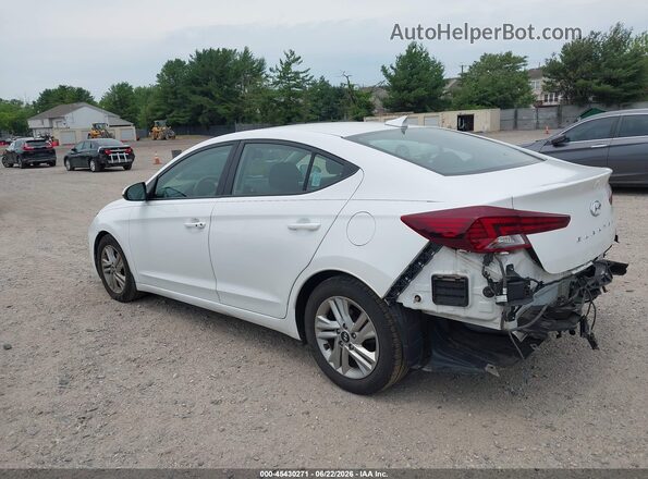 5NPD84LF4LH619337 2020 HYUNDAI ELANTRA Белый Задняя левая четверть